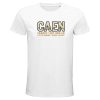 T-shirt Caen homme bio ajusté ville de caractère
