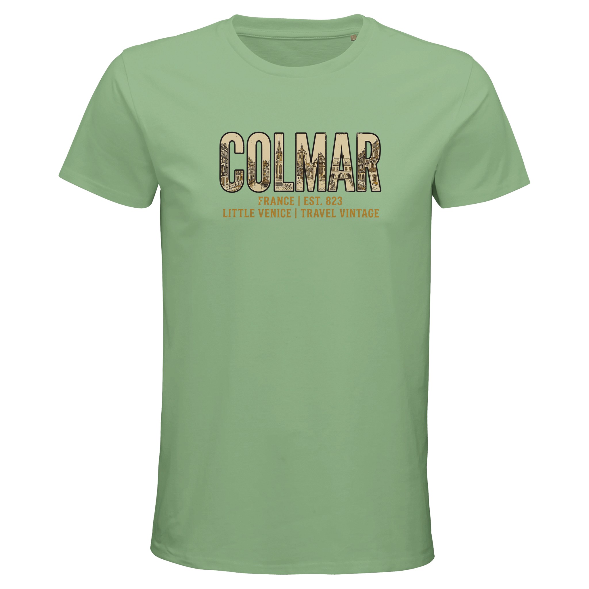 T-shirt Colmar homme bio ajusté Little Venice T-shirt Colmar homme bio ajusté Little Venice
