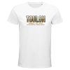 T-shirt Toulon homme bio ajusté ville maritime