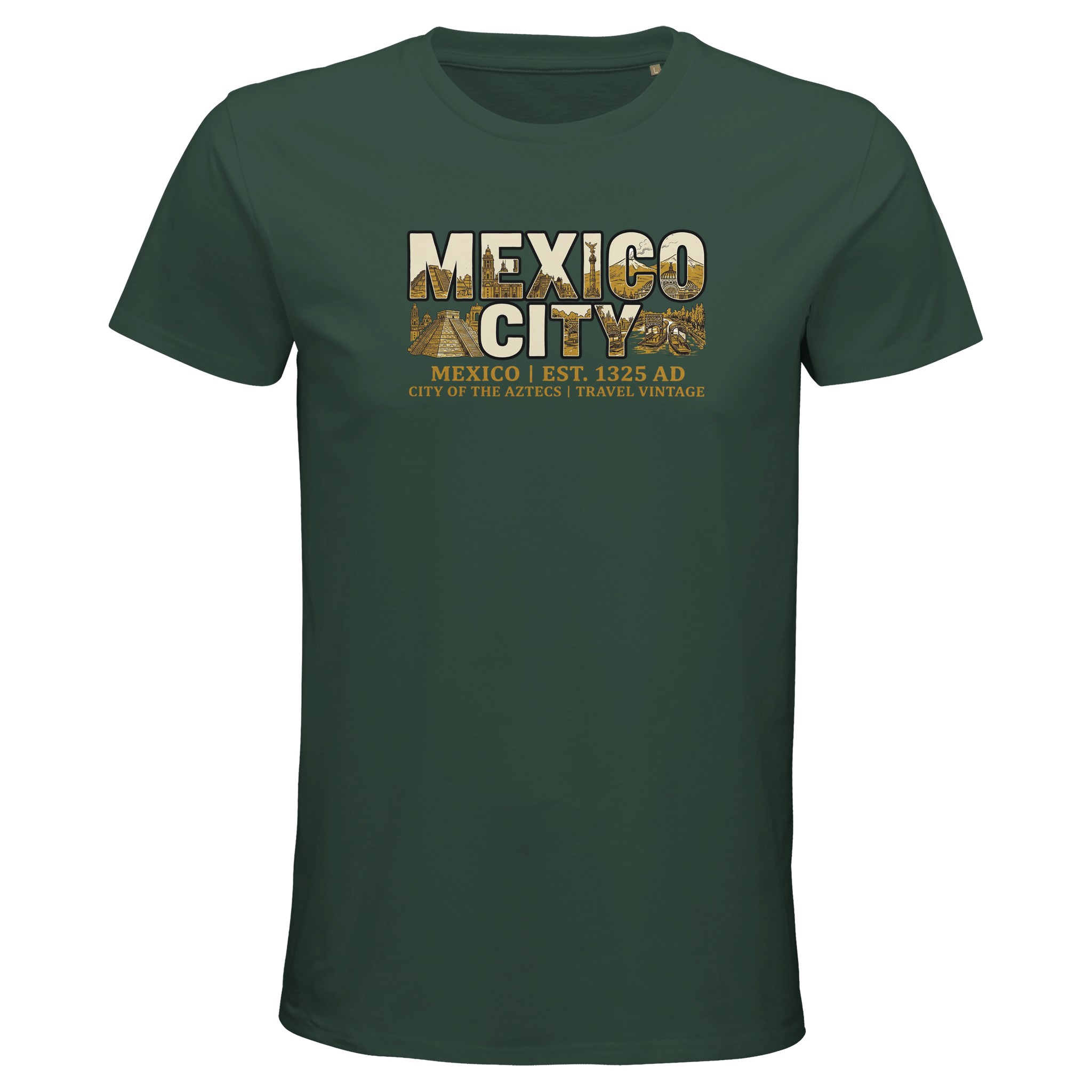 T-shirt Mexico City homme bio ajusté T-shirt Mexico City homme bio ajusté
