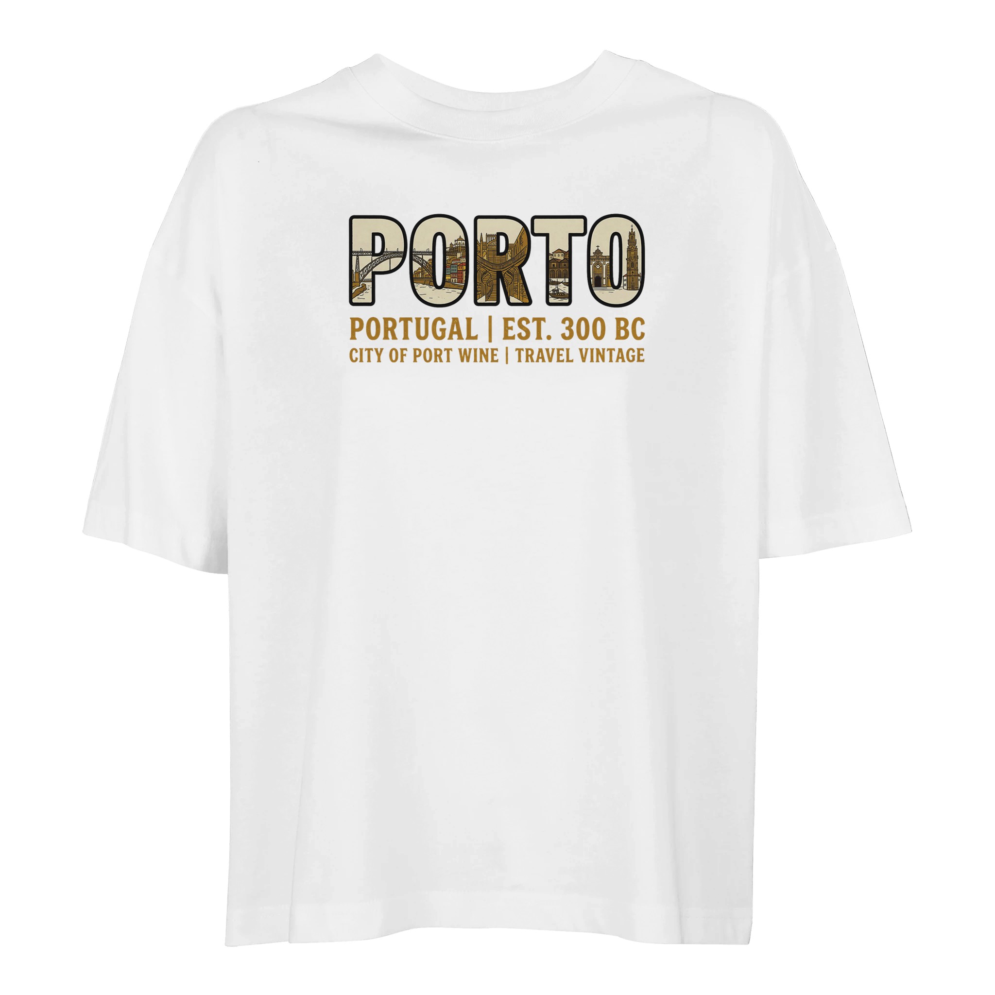 T-shirt Porto femme ample coton bio T-shirt Porto femme ample coton bio