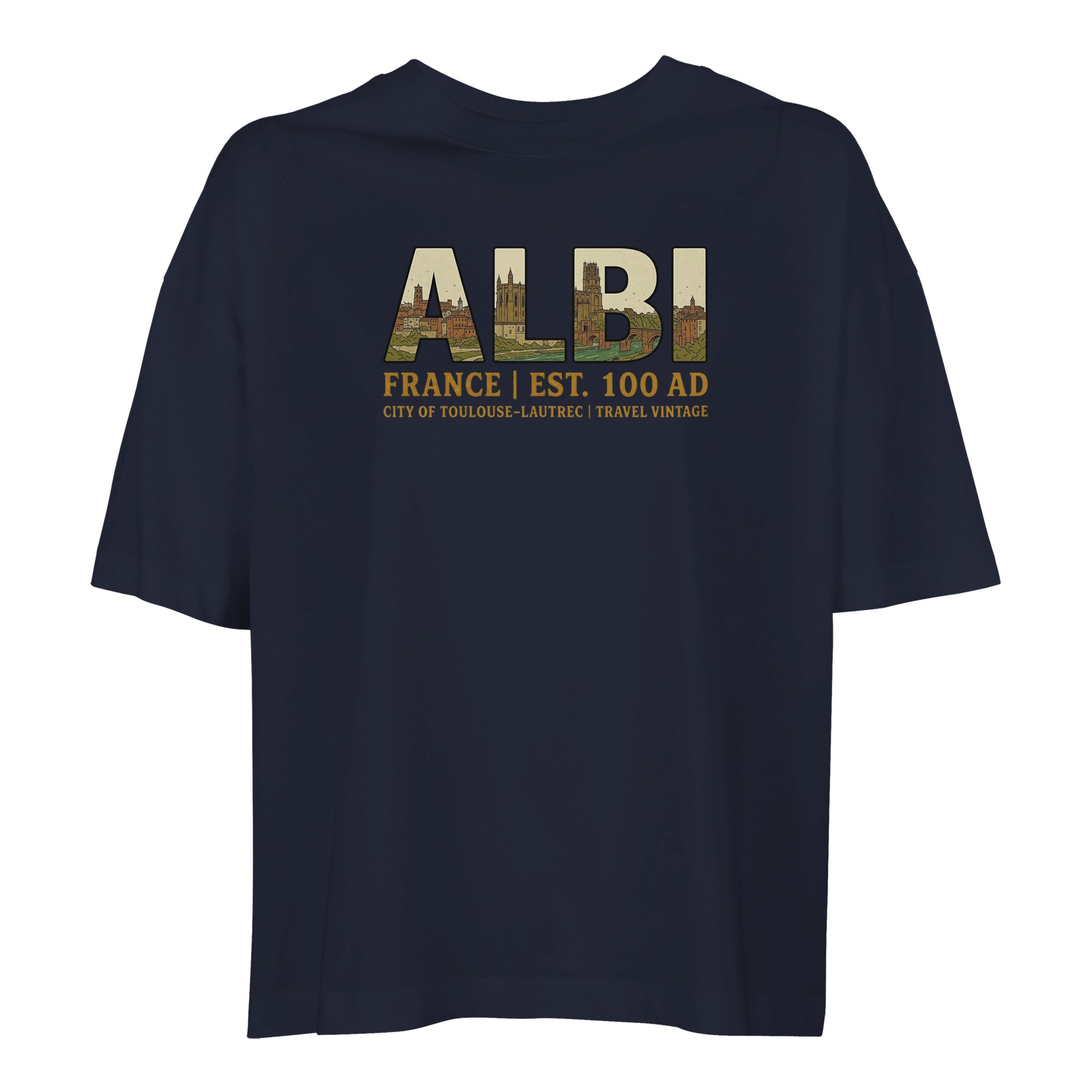 T-shirt Albi femme ample coton en conversion bio T-shirt Albi femme ample coton en conversion bio