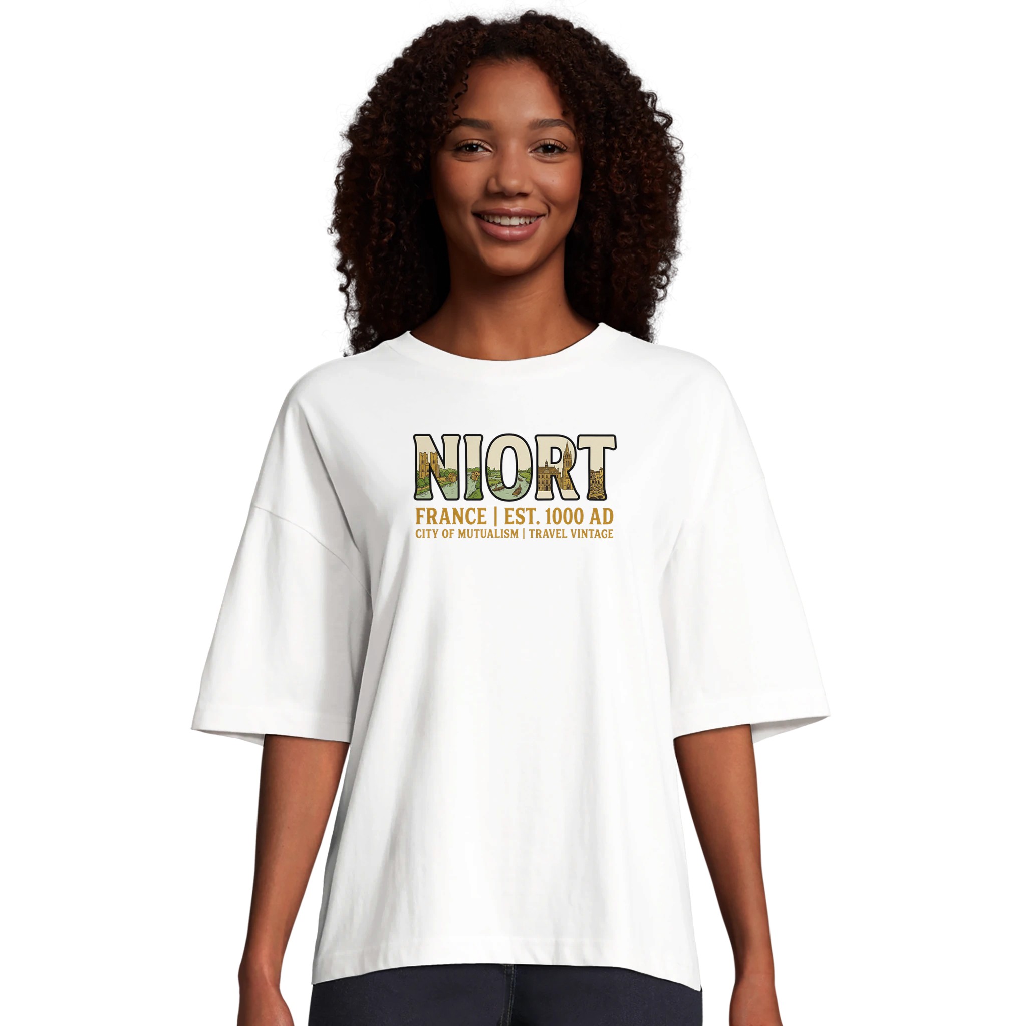 T-shirt Niort femme ample coton bio conversion T-shirt Niort femme ample coton bio conversion