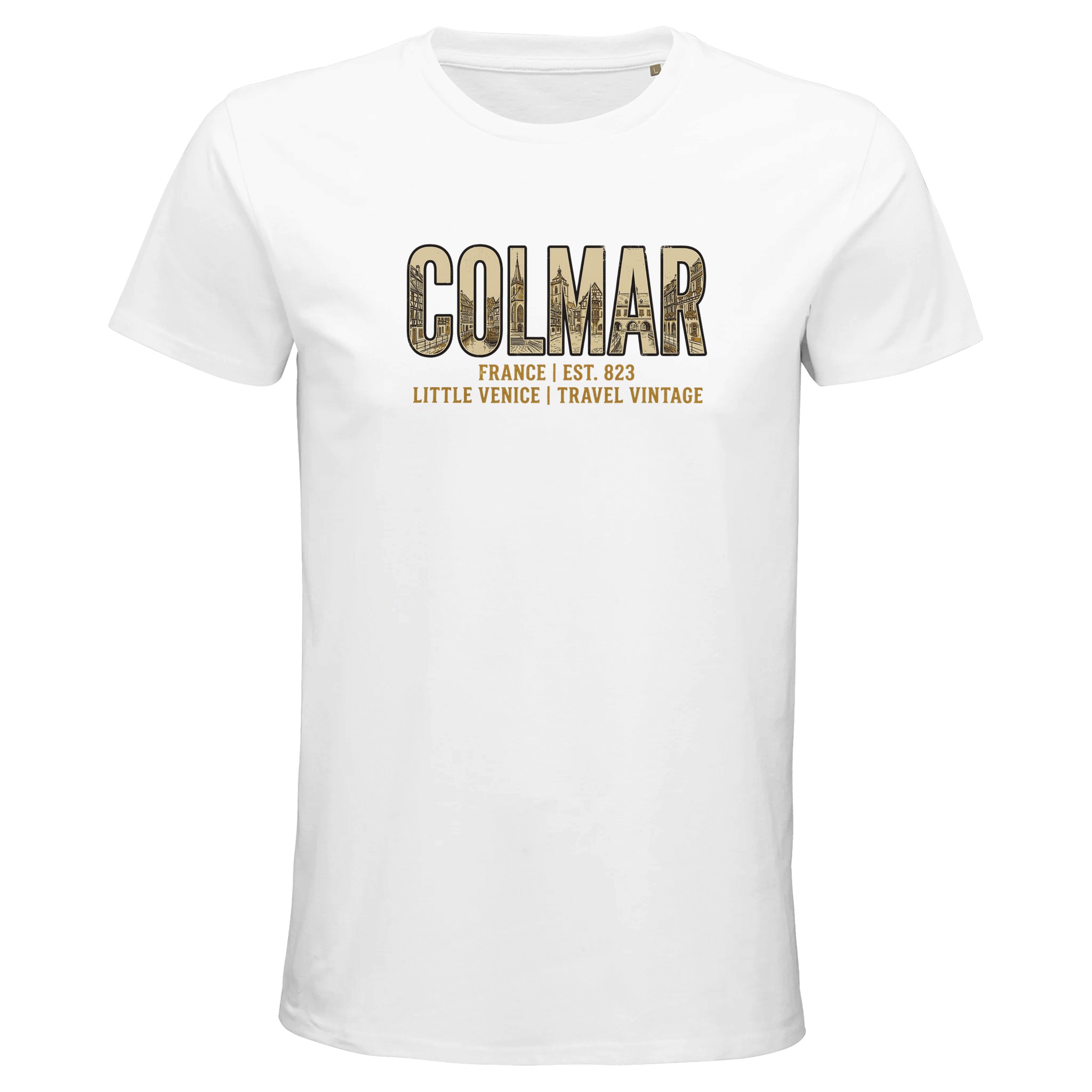 T-shirt Colmar homme bio ajusté Little Venice T-shirt Colmar homme bio ajusté Little Venice