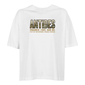 T-shirt Antibes femme ample coton bio Riviera T-shirt Antibes femme ample coton bio Riviera