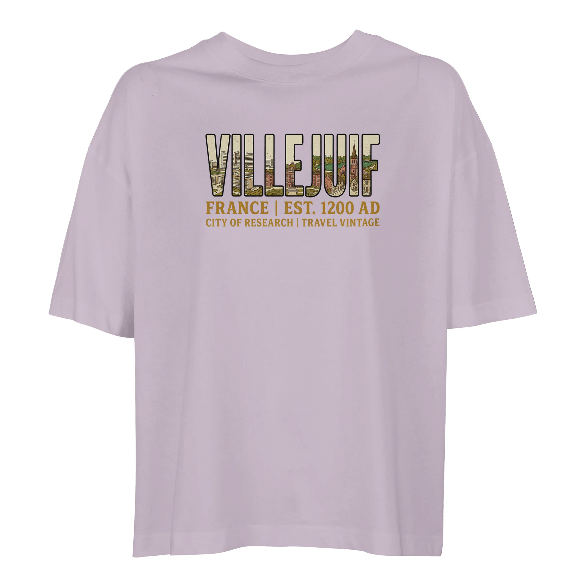 T-shirt Villejuif femme ample coton bio T-shirt Villejuif femme ample coton bio