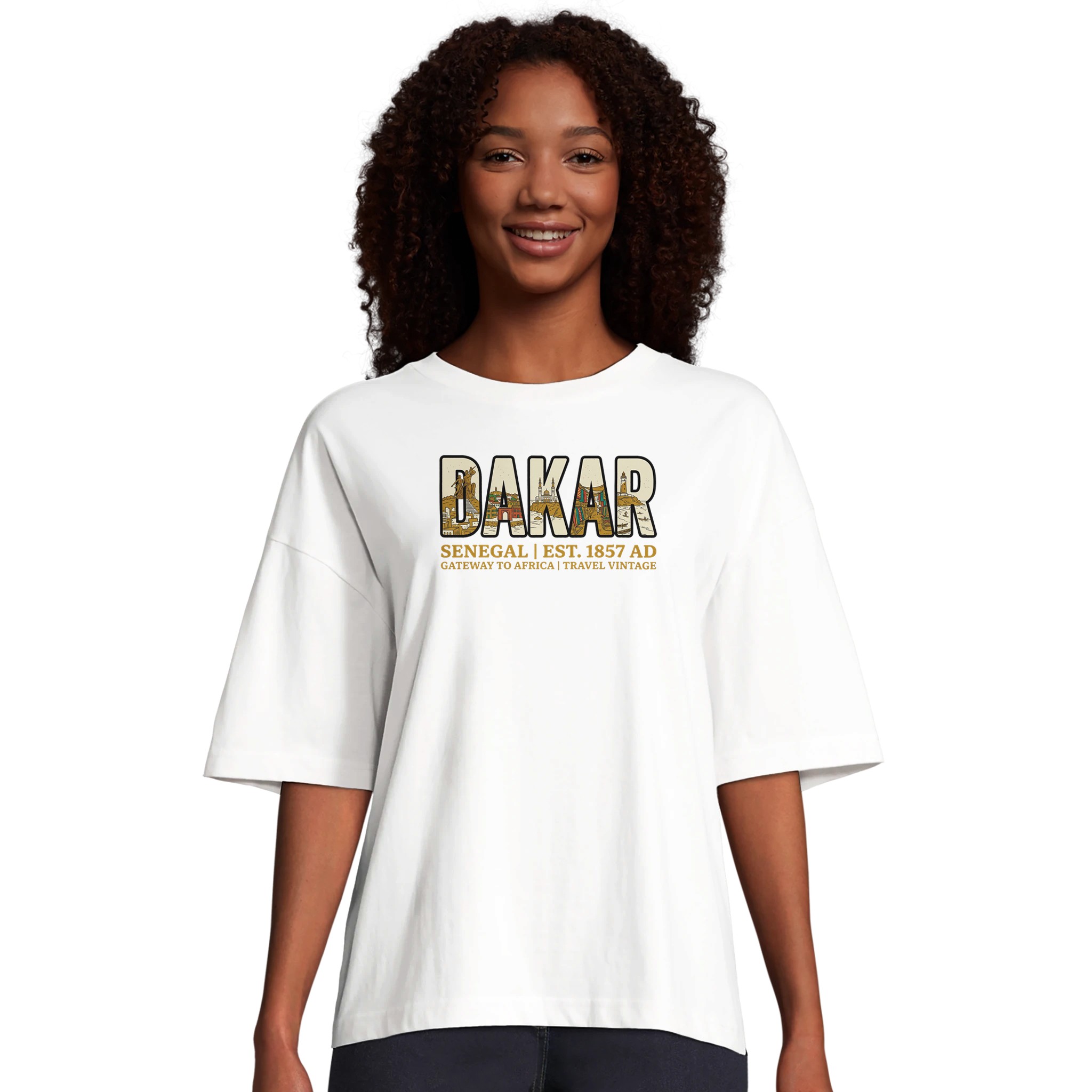 T-shirt Dakar femme ample coton en conversion bio T-shirt Dakar femme ample coton en conversion bio, photo 11