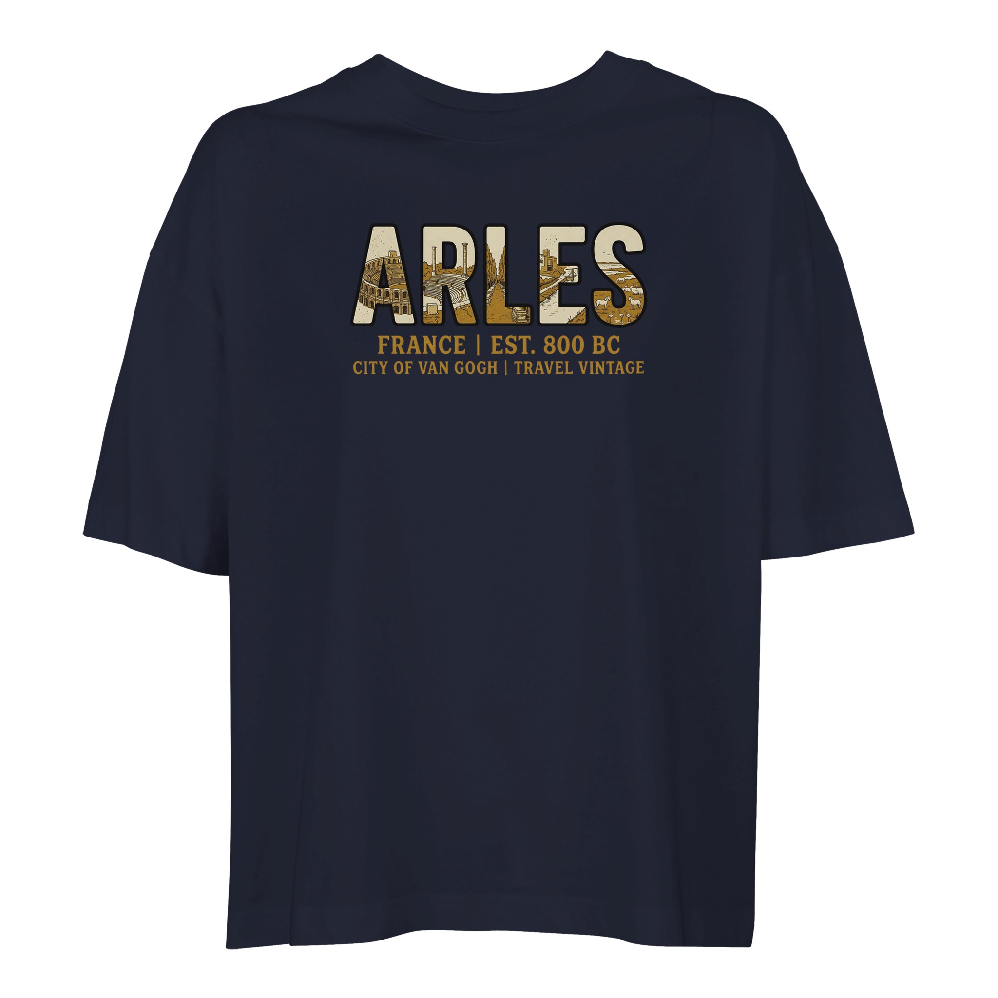 T-shirt Arles femme ample coton bio conversion T-shirt Arles femme ample coton bio conversion