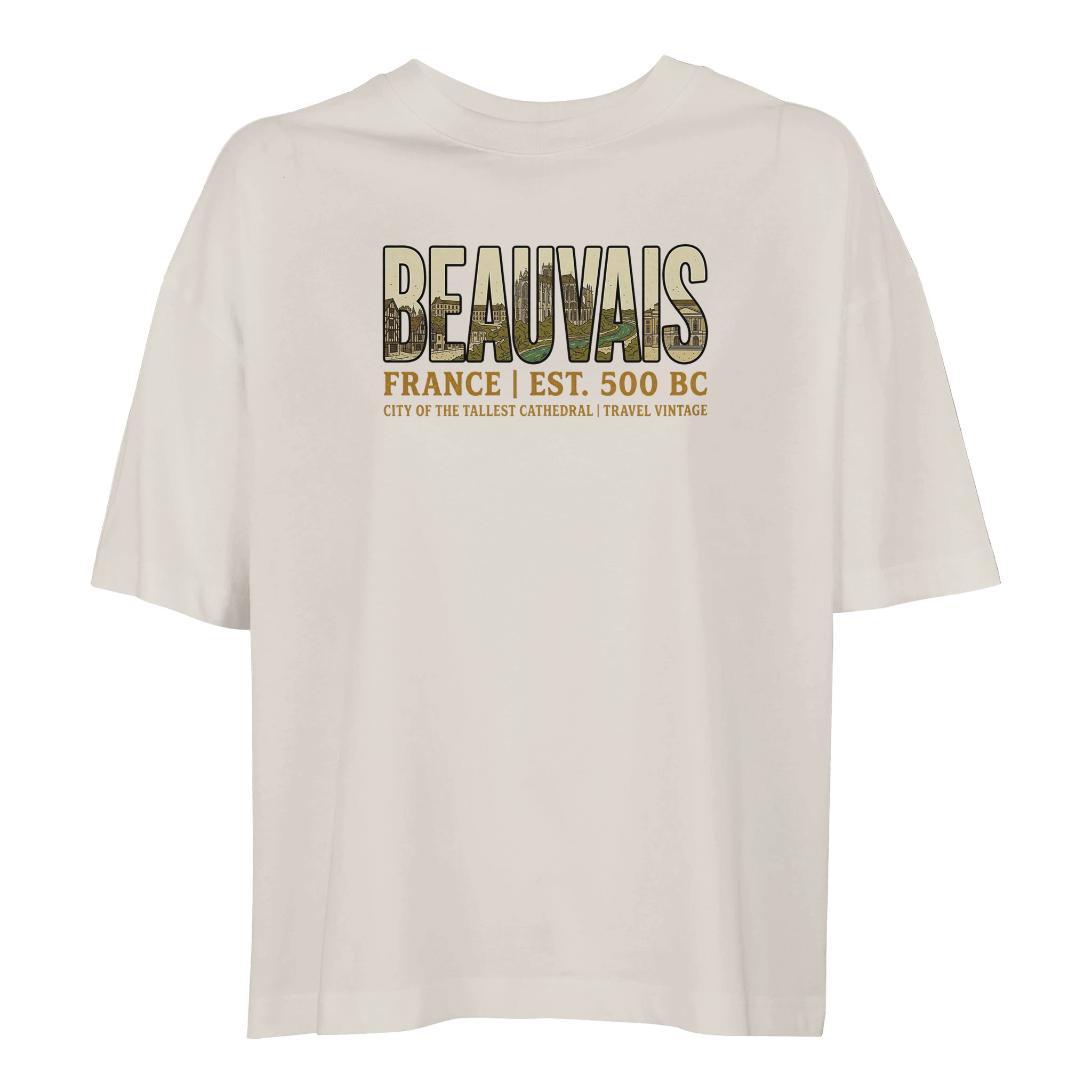 T-shirt Beauvais femme ample coton bio T-shirt Beauvais femme ample coton bio