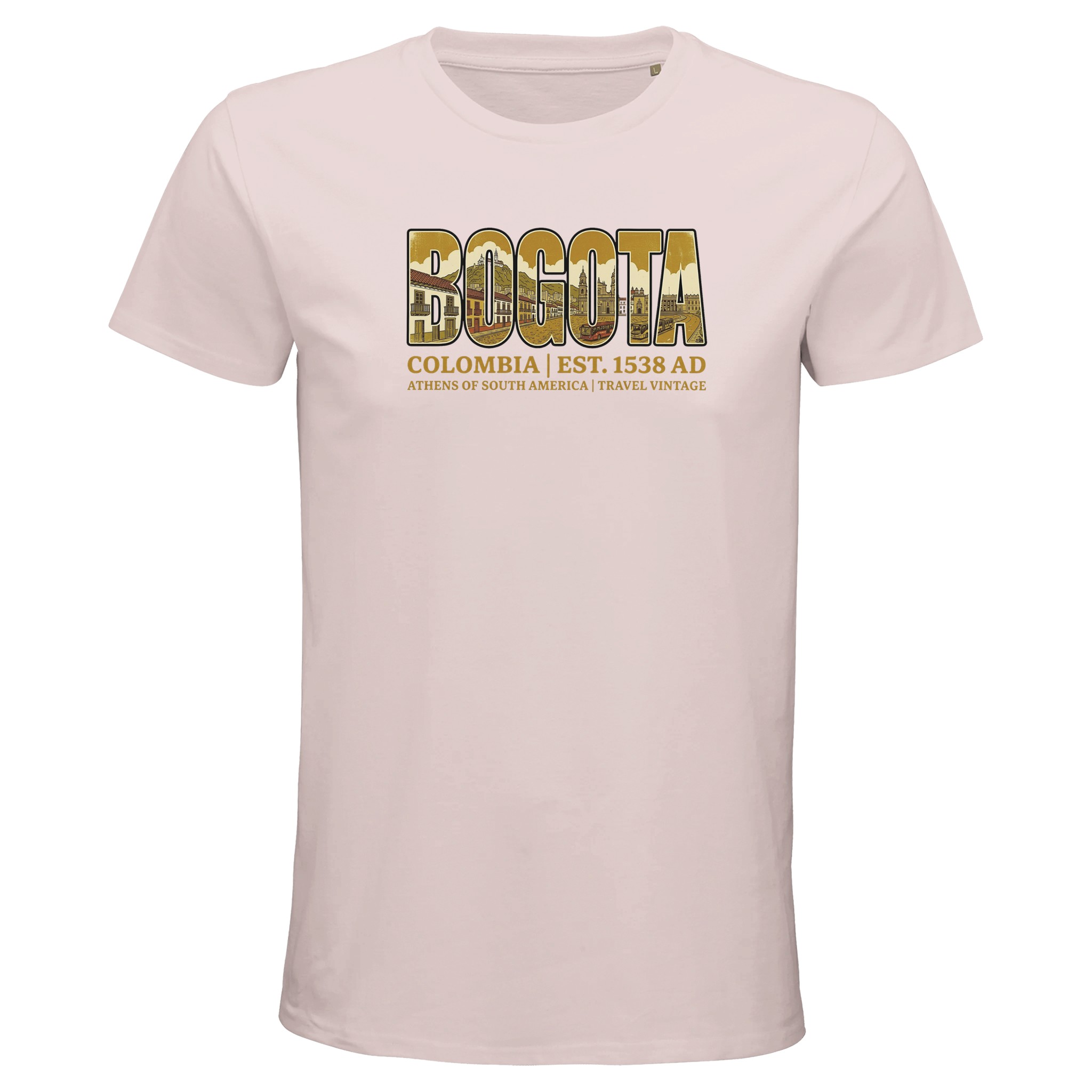 T-shirt Bogota homme bio ajusté T-shirt Bogota homme bio ajusté