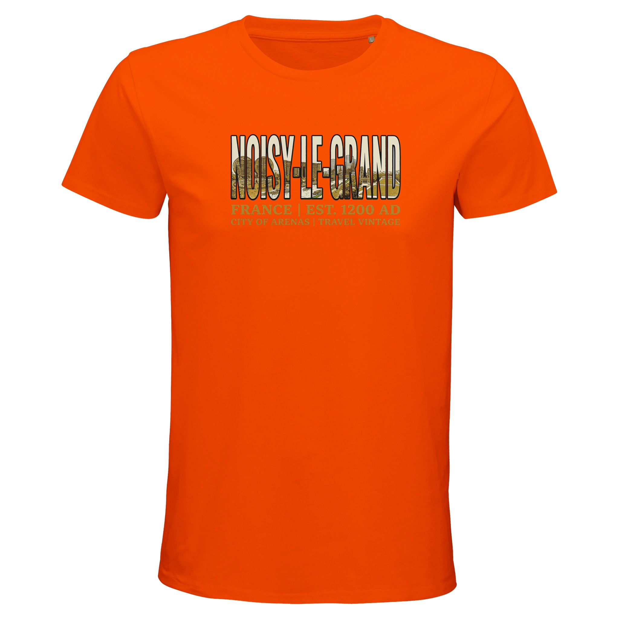 T-shirt Noisy-le-Grand homme bio ajusté T-shirt Noisy-le-Grand homme bio ajusté