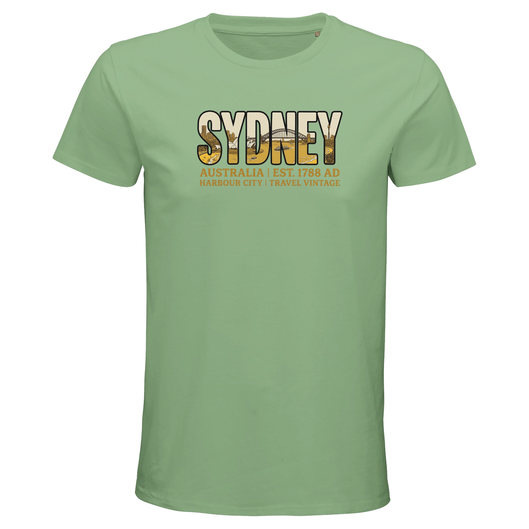 T-shirt Sydney homme bio ajusté Harbour City T-shirt Sydney homme bio ajusté Harbour City