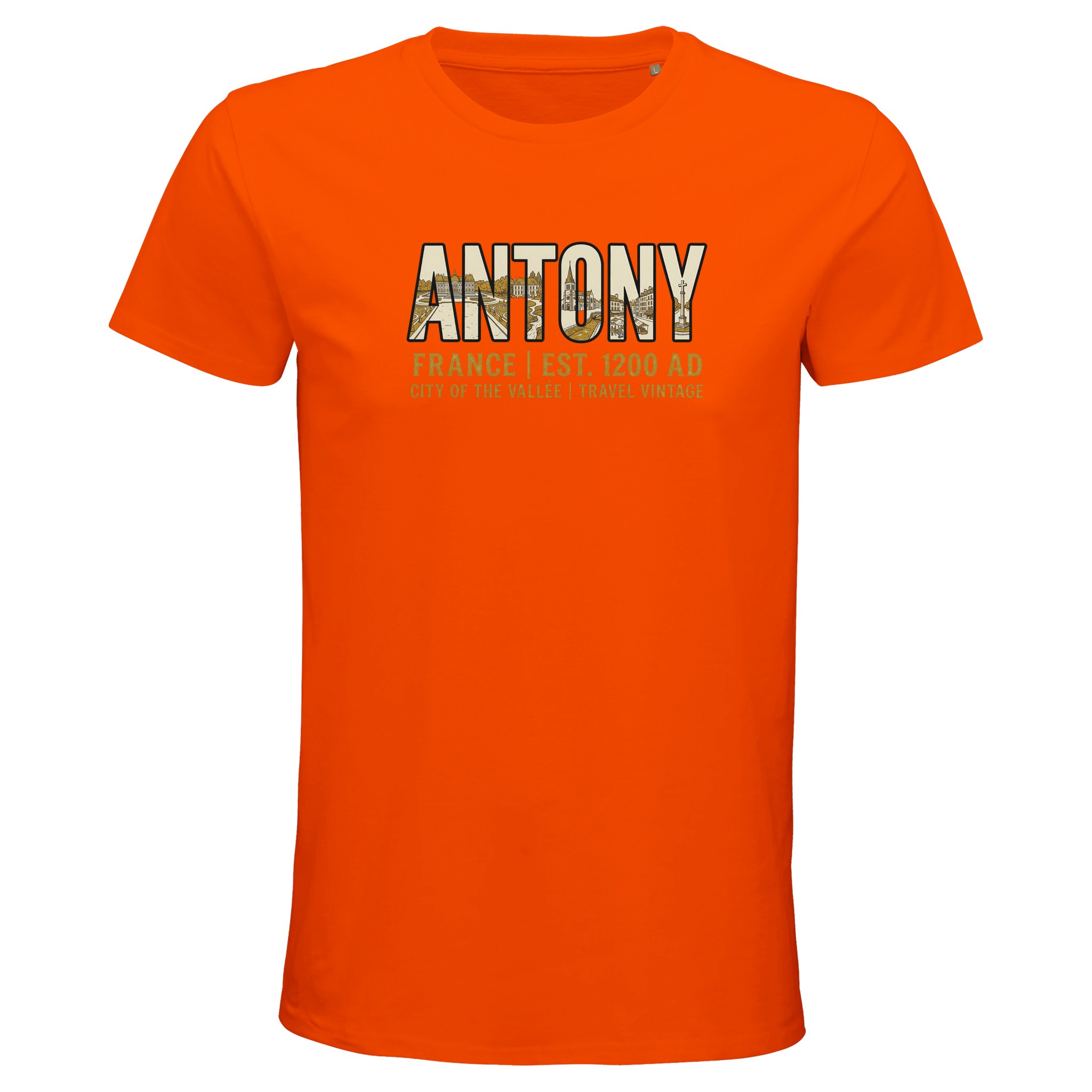 T-shirt Antony homme bio ajusté ville premium T-shirt Antony homme bio ajusté ville premium