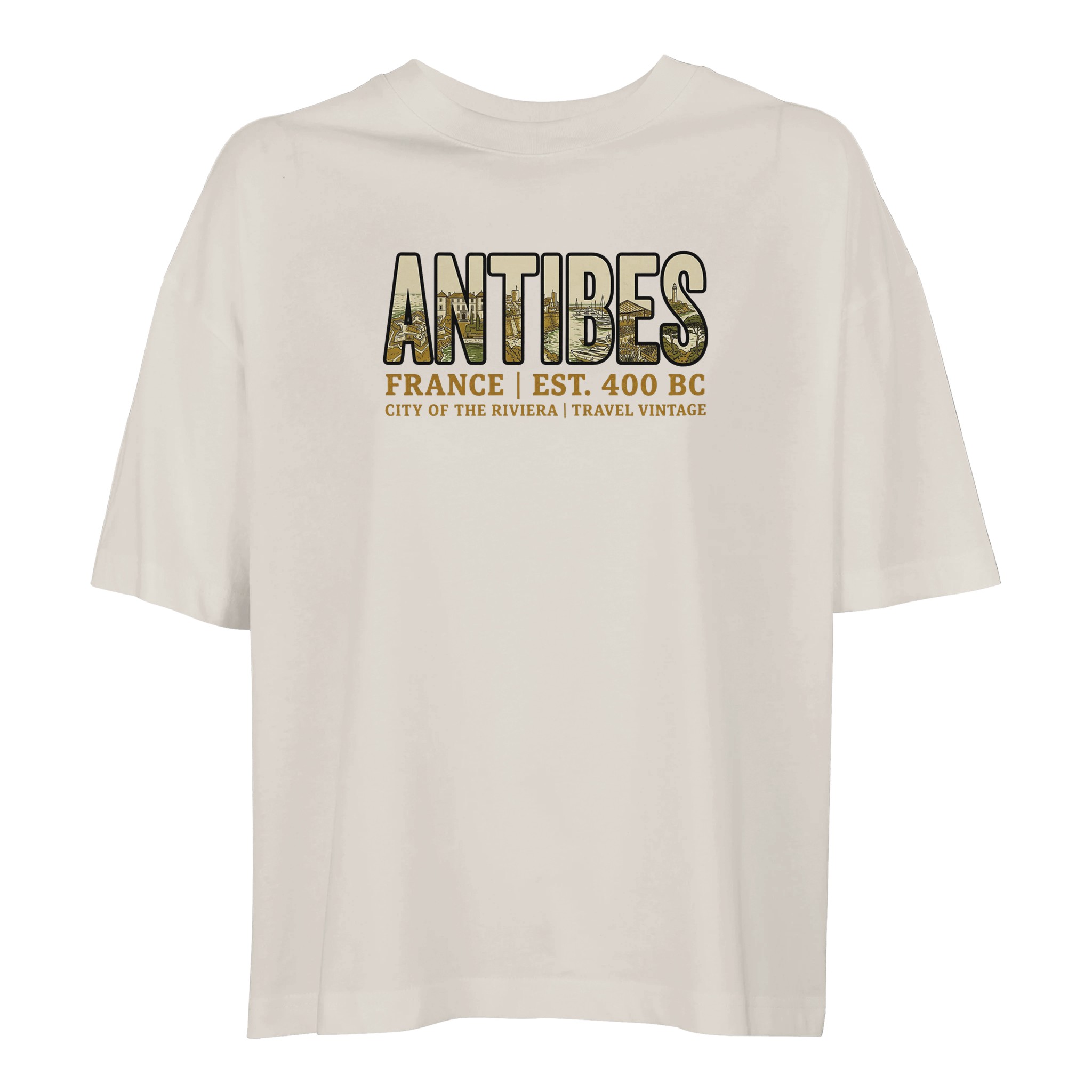 T-shirt Antibes femme ample coton bio Riviera T-shirt Antibes femme ample coton bio Riviera