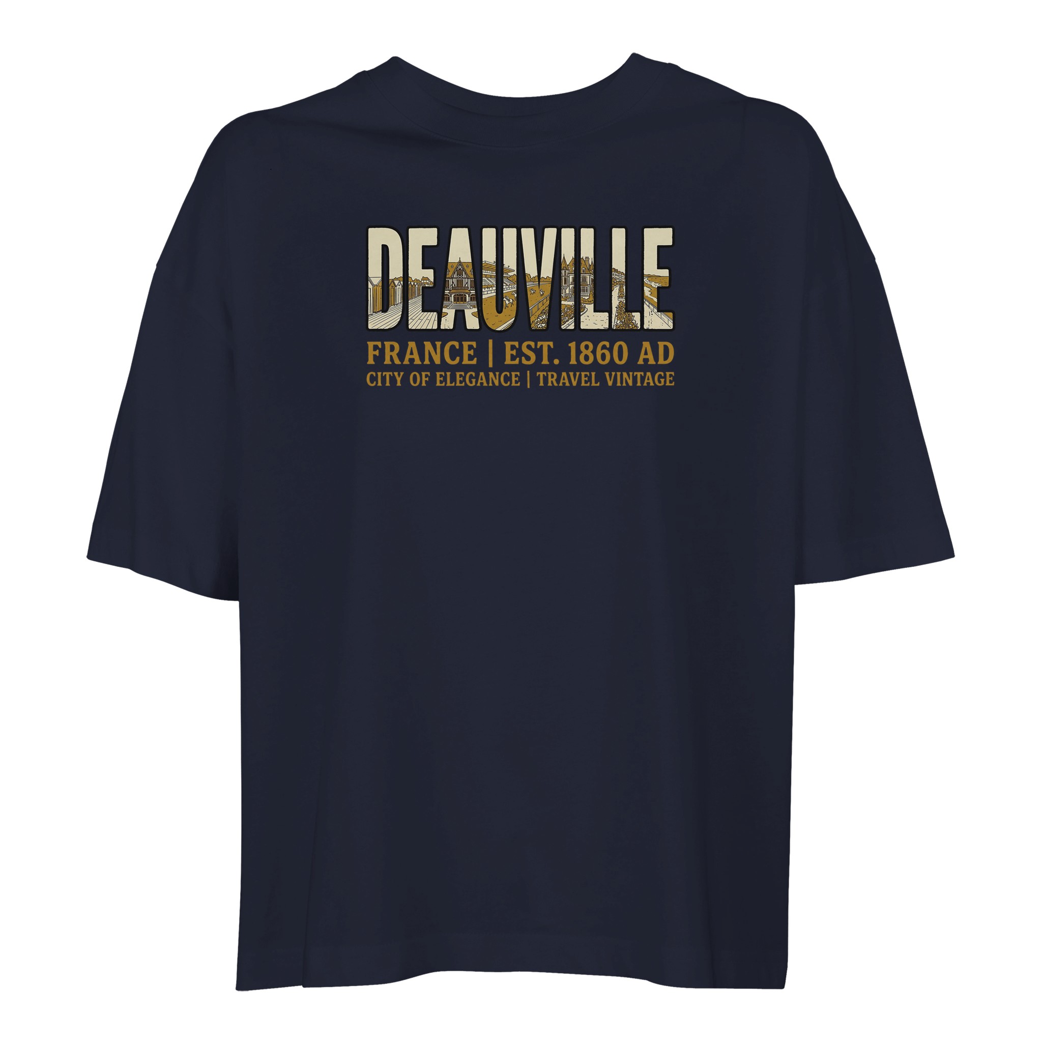 T-shirt Deauville femme ample coton bio T-shirt Deauville femme ample coton bio