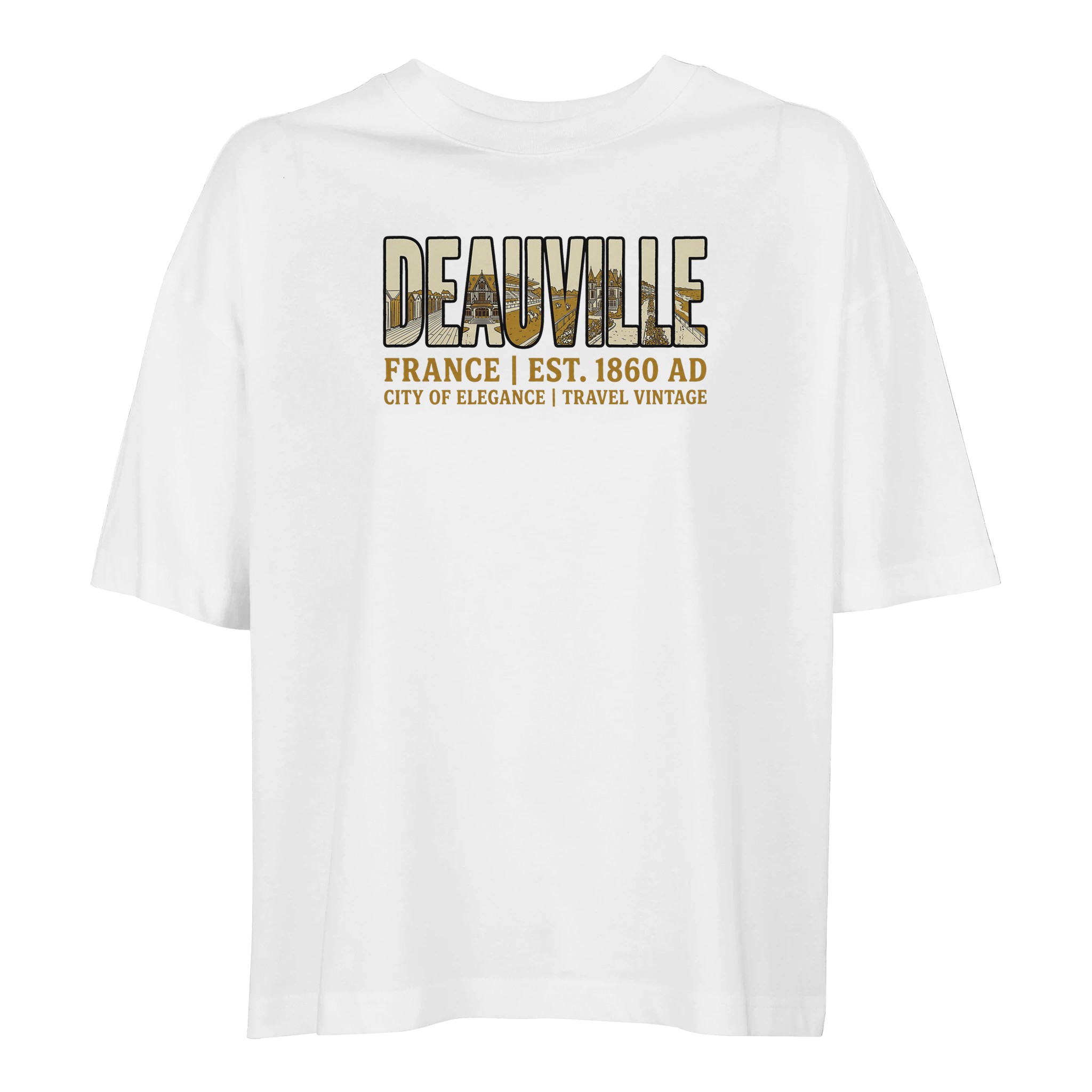 T-shirt Deauville femme ample coton bio T-shirt Deauville femme ample coton bio