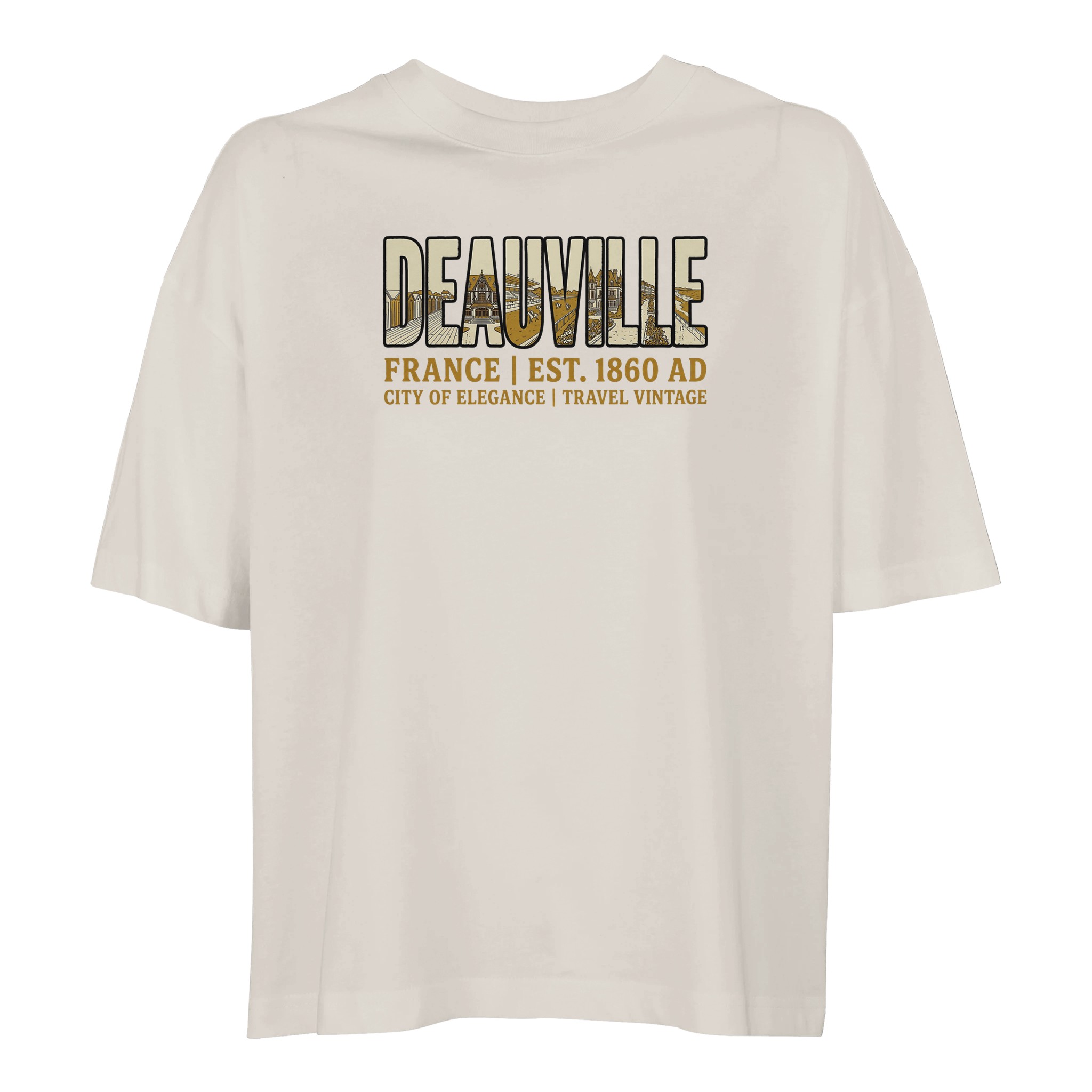 T-shirt Deauville femme ample coton bio T-shirt Deauville femme ample coton bio