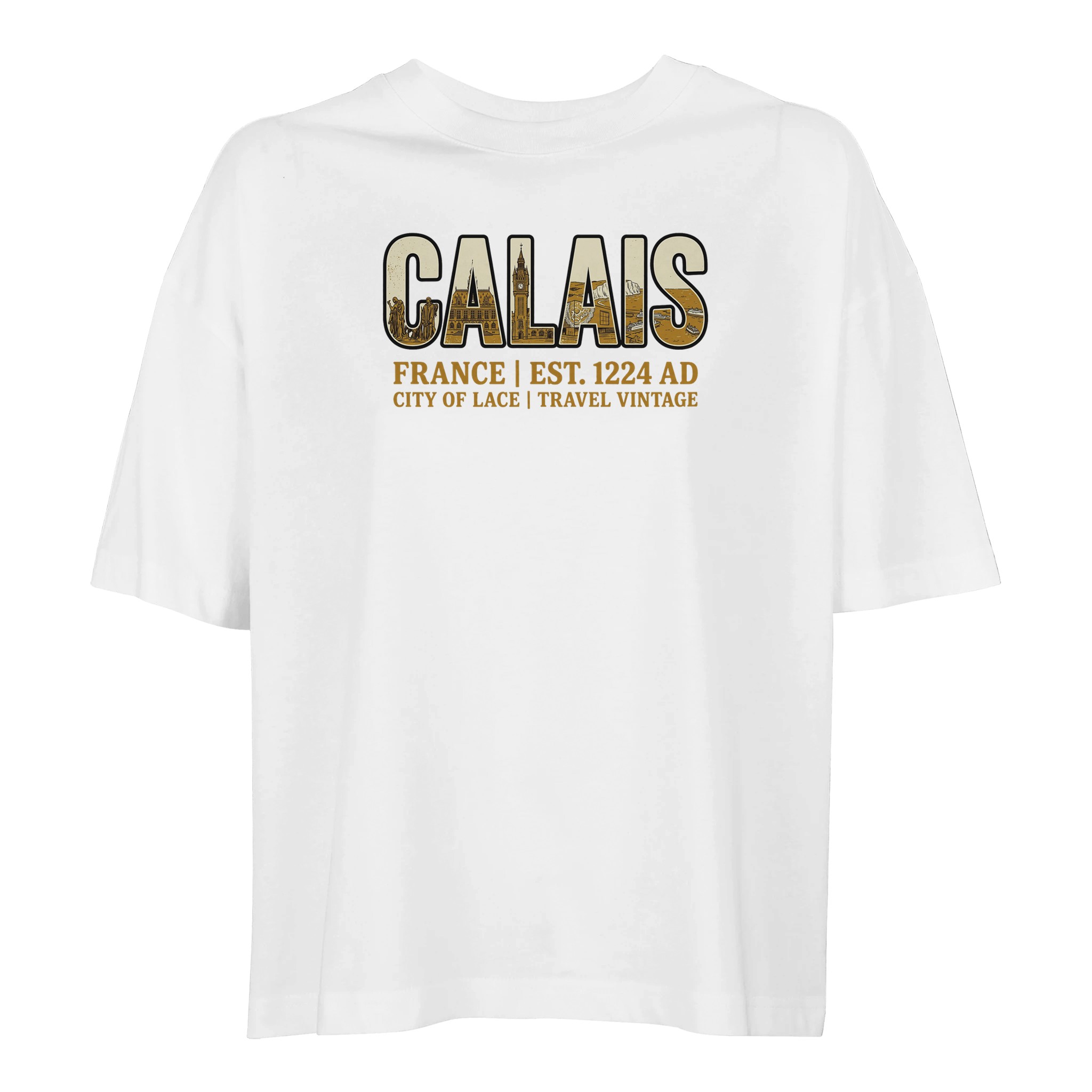 T-shirt Calais femme ample coton bio T-shirt Calais femme ample coton bio