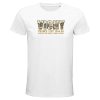 T-shirt Vichy homme bio ajusté vintage