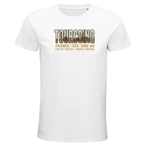 T-shirt Tourcoing femme ample coton bio conversion