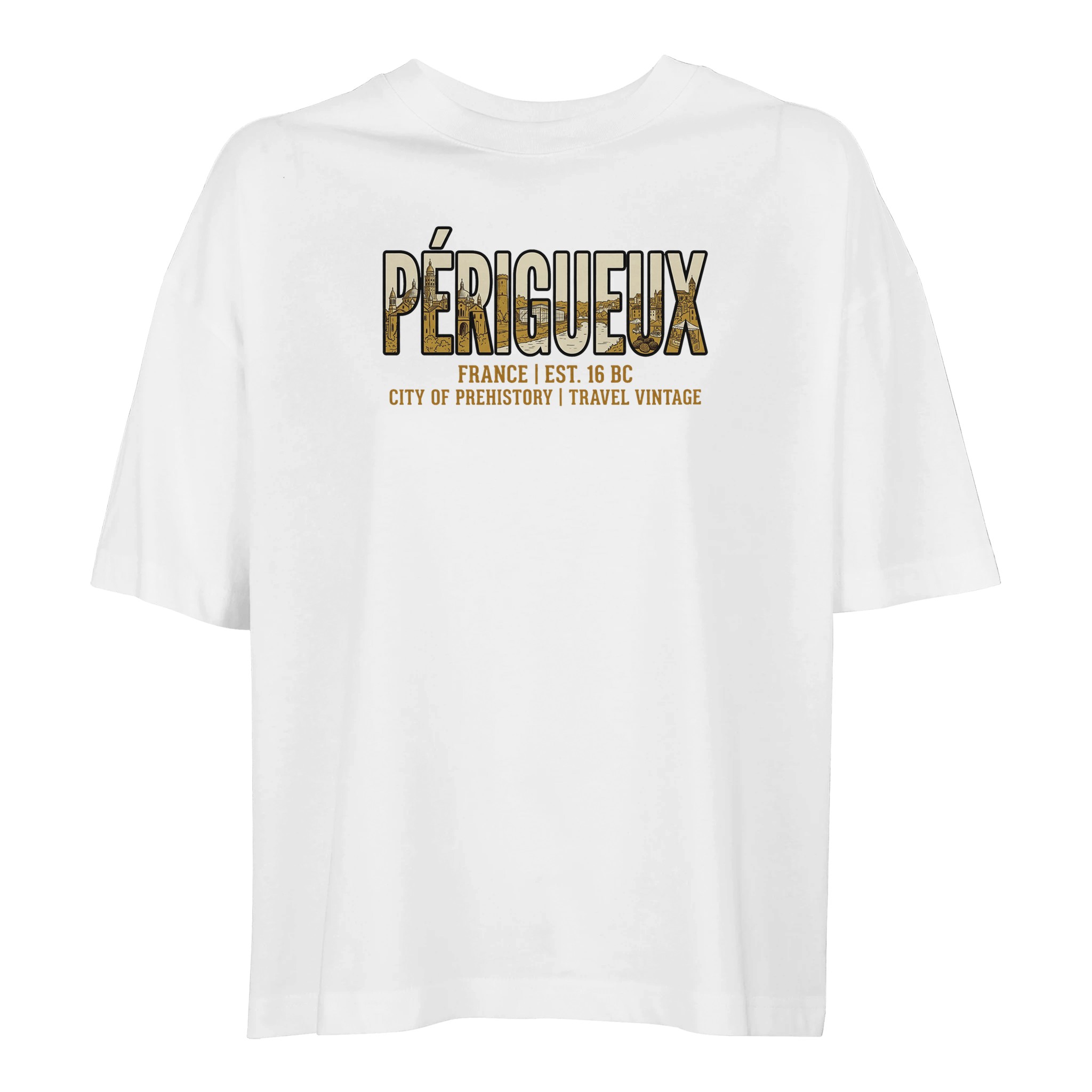 T-shirt Périgueux femme ample coton bio T-shirt Périgueux femme ample coton bio