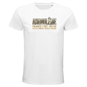 T-shirt Angoulême homme bio ajusté City of Comics