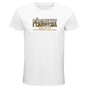 T-shirt Périgueux homme bio ajusté T-shirt Périgueux homme bio ajusté