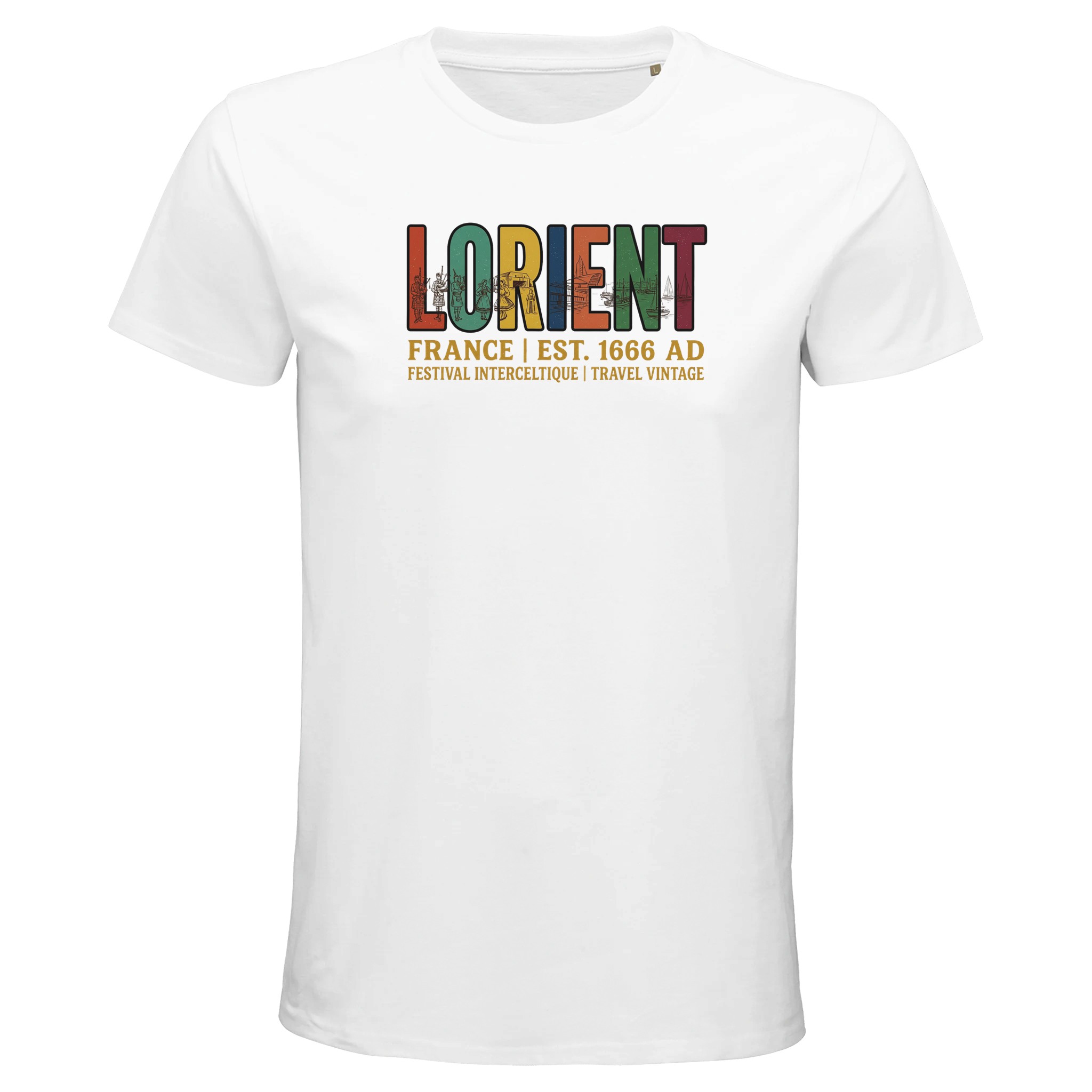 T-shirt Lorient FESTIVAL INTERCELTIQUE bio