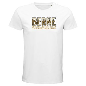 T-shirt Berne homme bio ajusté coton doux