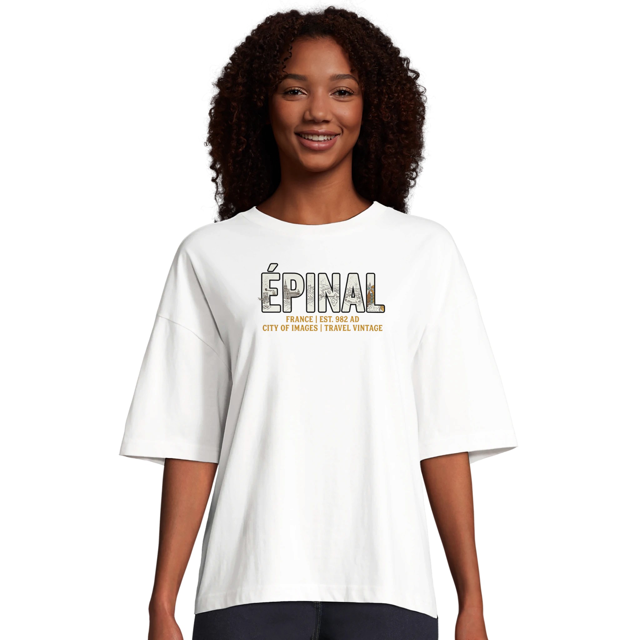 T-shirt Épinal femme ample coton en conversion bio T-shirt Épinal femme ample coton en conversion bio, photo 9