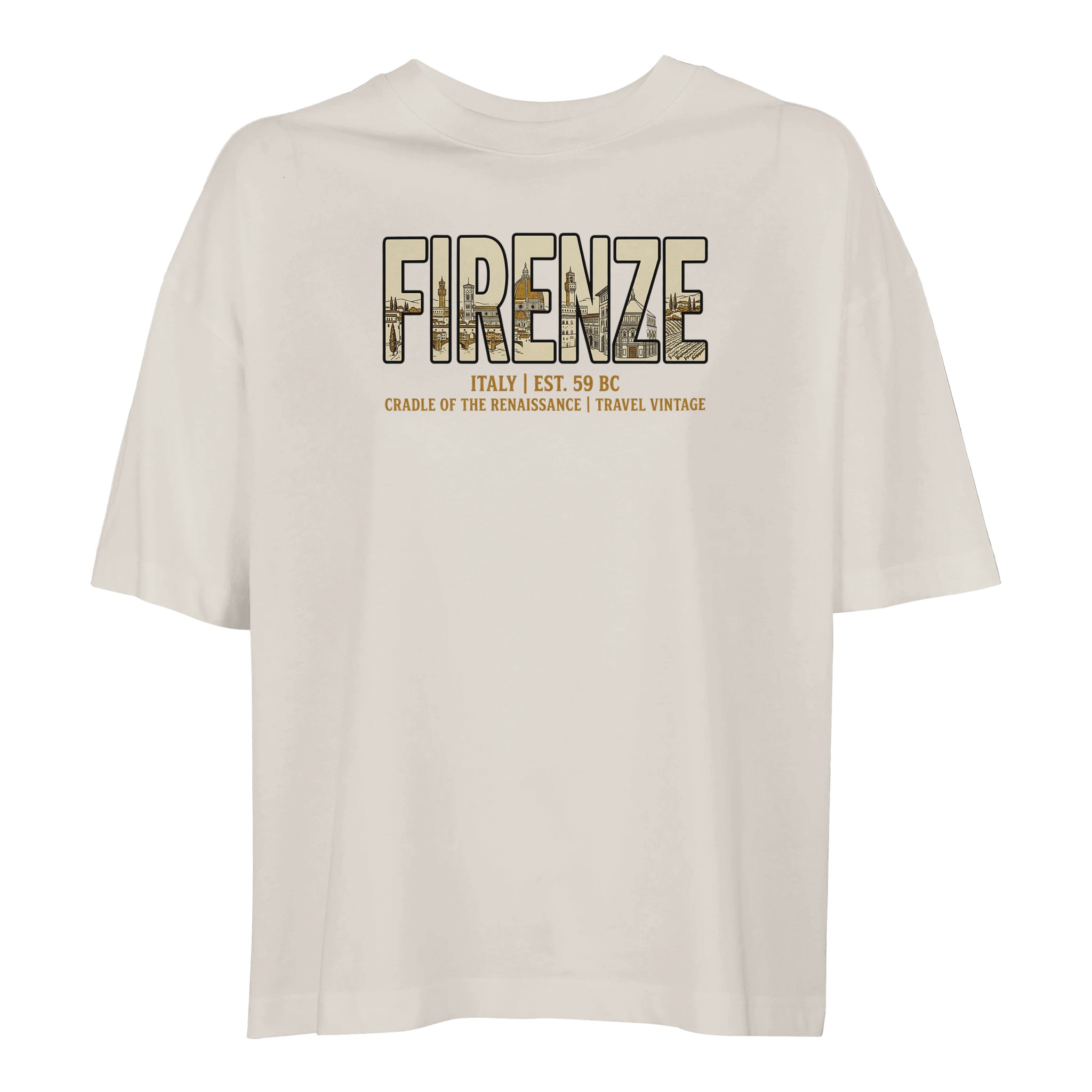 T-shirt Florence femme ample coton bio conversion T-shirt Florence femme ample coton bio conversion