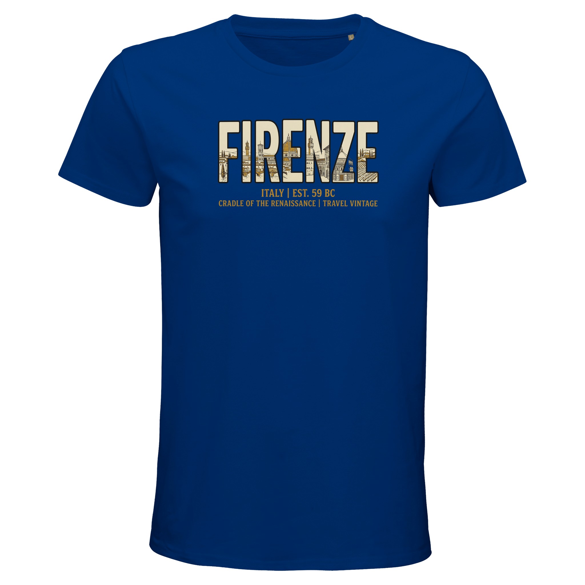 T-shirt Florence homme bio ajusté T-shirt Florence homme bio ajusté
