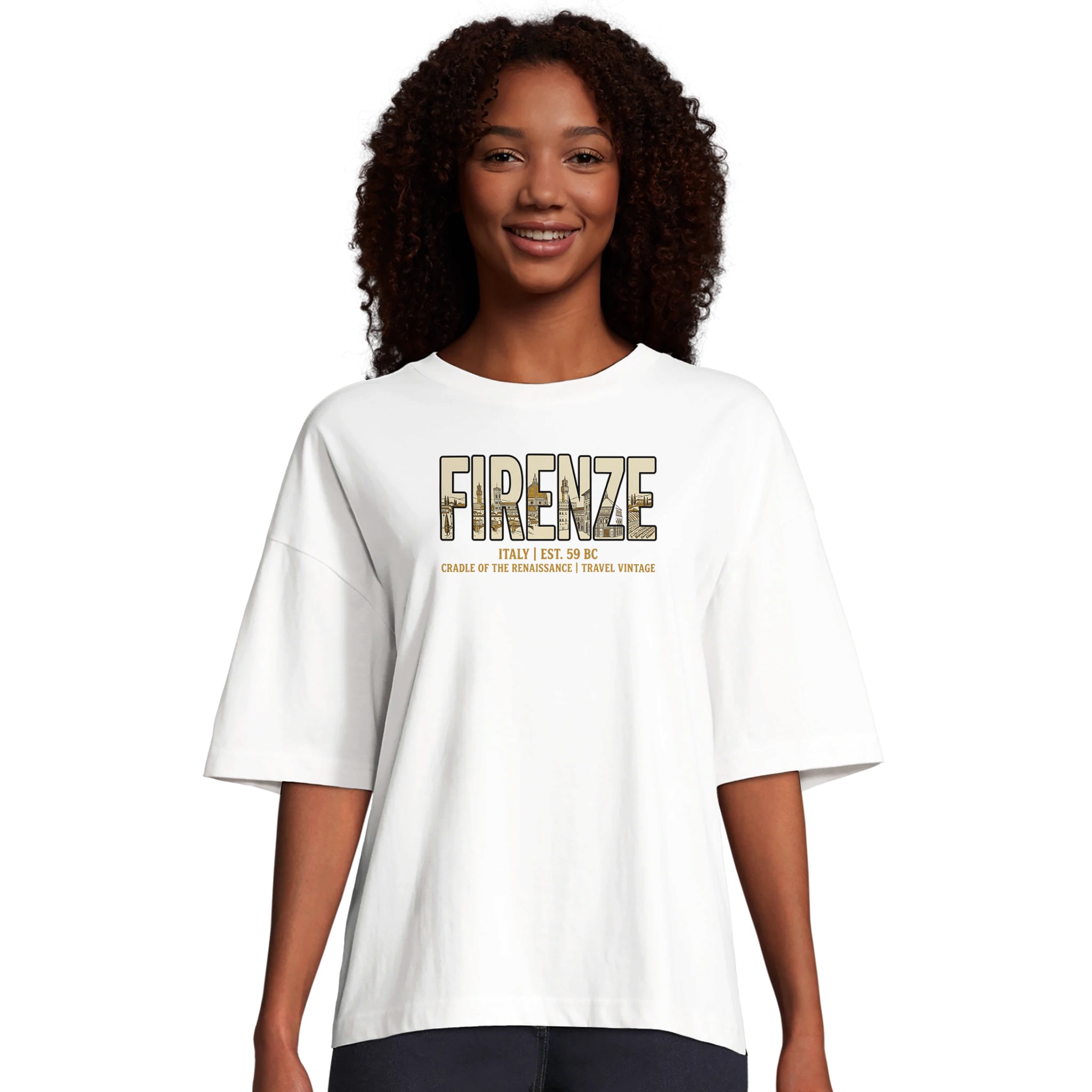 T-shirt Florence femme ample coton bio conversion T-shirt Florence femme ample coton bio conversion