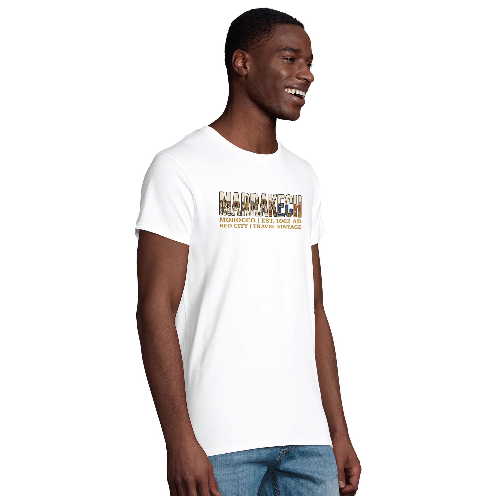 T-shirt Marrakech homme bio ajusté, photo 6