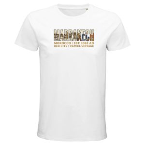 T-shirt Marrakech homme bio ajusté