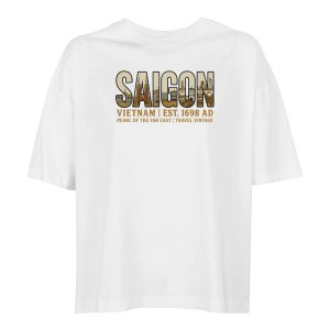 T-shirt Saïgon femme ample coton bio