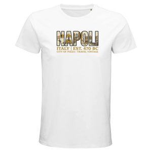 T-shirt Naples homme bio ajusté homme T-shirt Naples homme bio ajusté homme