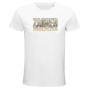 T-shirt Zagreb homme bio ajusté coton bio