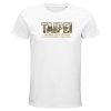 T-shirt Taipei homme bio ajusté ville nocturne