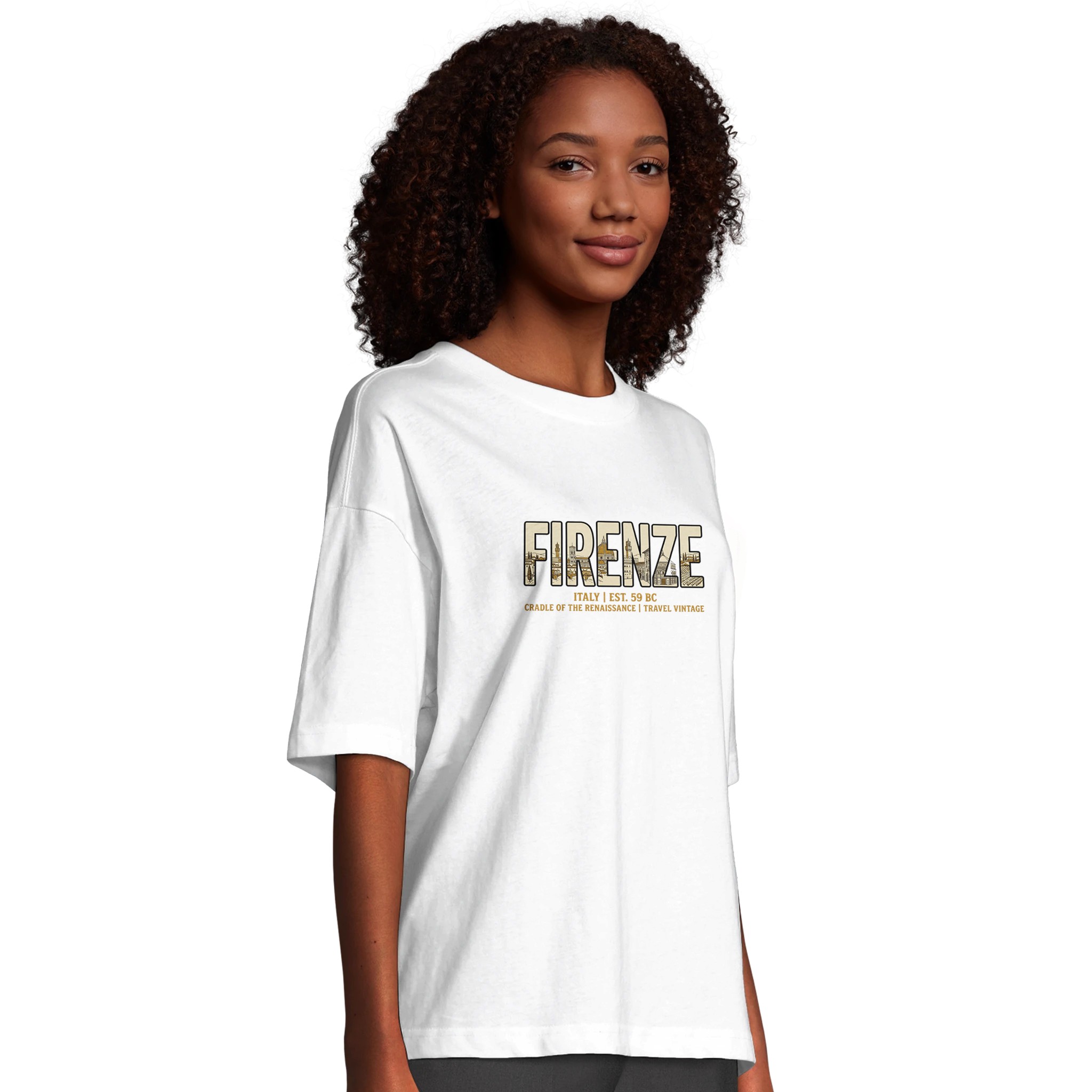 T-shirt Florence femme ample coton bio conversion T-shirt Florence femme ample coton bio conversion