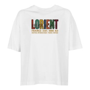 T-shirt Lorient Festival Interceltique femme bio ample
