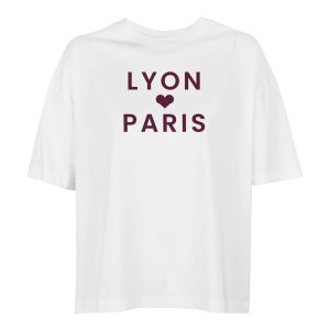 Deux villes, un t-shirt · femme ample coton bio