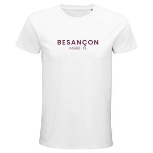 Le t-shirt de ta ville · homme bio ajusté